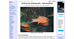 Desktop Screenshot of fishdb.co.uk
